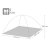 Aktive Lanthandel 2 personer 120 x 100 200 cm (6 antal) Polyester