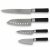 Cecotec Knivset Santoku Svart Rostfritt stål Kolfiber (4 pcs)