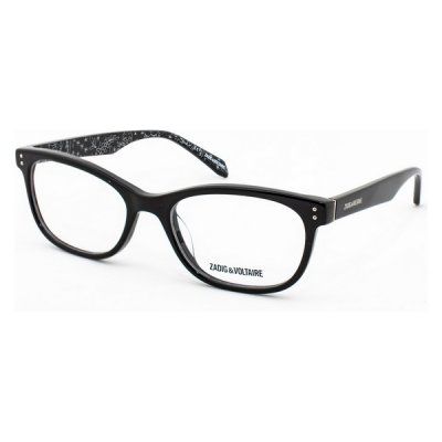 Glasögonbågar Zadig & Voltaire VZV164-700Y Svart (ø 52 mm)