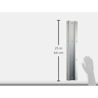 Ergotron TV-fäste 31-017-182 65" silver Aluminium