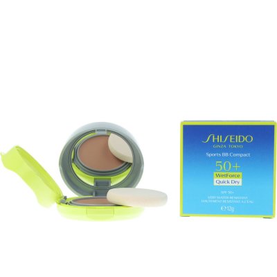 Shiseido Fuktighetskräm med sminkad effekt Sun Care Sports BB Compact SPF50+ Spf 50 12 g very dark