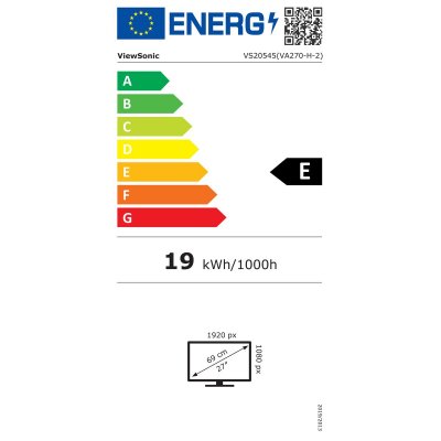 Monitor ViewSonic VA270-H-2 Full HD 27"