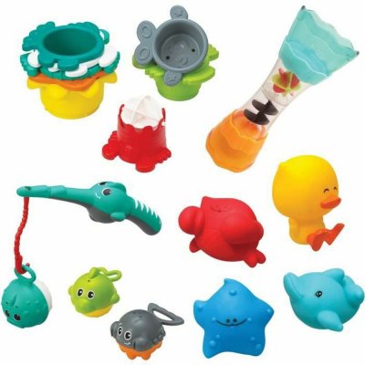 Badespielzeug-Set Infantino Bath Set 17 Stücke Wasserspielzeug