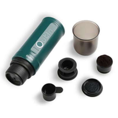 Outin Bärbar Kaffebryggare OUTINTEAL Turkos Rostfritt stål 80 ml