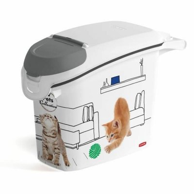 Curver Kattlåda Plast Vit