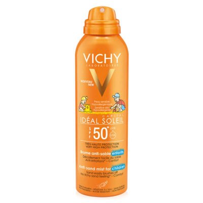 Spray solskydd Ideal Soleil Vichy MB001900 (200 ml) Spf 50 SPF 50+ 200 ml