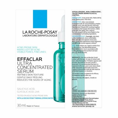 La Roche Posay Exfolierande serum EFFACLAR 30 ml Koncentrerad Vit
