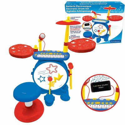 Lexibook Trumset Plast blå