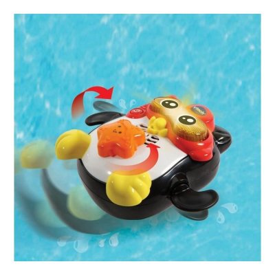 Vtech Baby Badleksaker Gédéon, swimming champion Svart