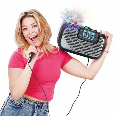 Vtech Högtalare med Karaoke Mikrofon Super Sound Svart Plast