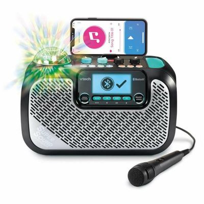 Vtech Högtalare med Karaoke Mikrofon Super Sound Svart Plast