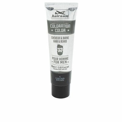 Hairgum Permanent färg COLORATION Kastanjebrun Nº4 Nº 4-Castano 60 g