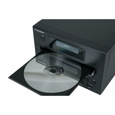 Thomson Mini Hifi svart trä