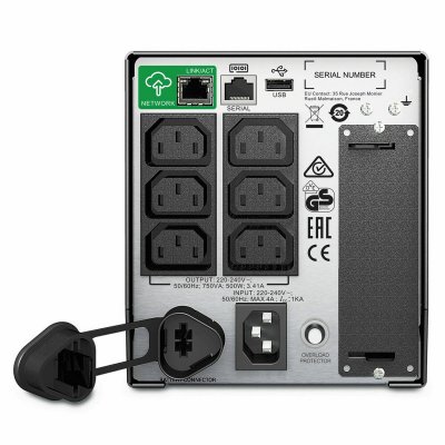 APC System för Avbrottsfri Strömförsörjning Interaktiv (UPS) APC SMT750IC
