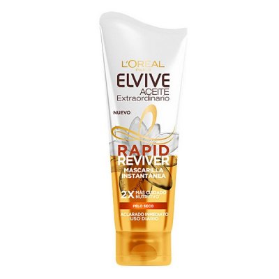 Stärkande hårinpackning Elvive Rapid Reviver L'Oreal Make Up (180 ml) (180 ml)