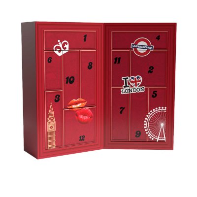 Rimmel London Sminkset CALENDARIO DE ADVIENTO Adventskalender 12 Delar
