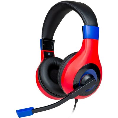 Nacon Hörlurar med Mikrofon Wired Stereo Gaming Headset V1 Röd