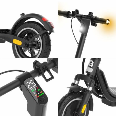 Urbanglide Elscooter svart stål