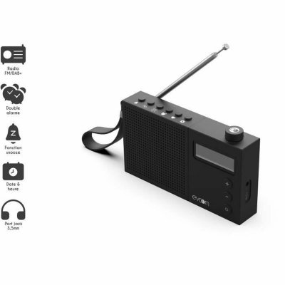 Evoom Radio Svart