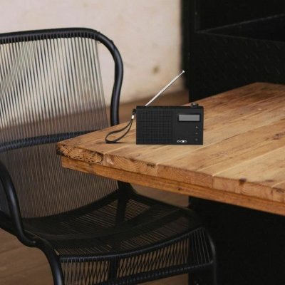 Evoom Radio Svart