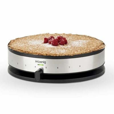 Hkoenig Pannkaksmaskin KREP29 1300 W Svart Multicolour rostfritt stål