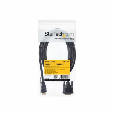 Startech HDMI till DVI Adpater HDMIDVIMM6 Svart