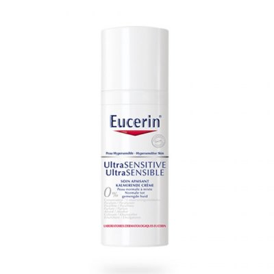 Lindrande kräm Eucerin Ultra Sensitive Normal hud Blandad hud (50 ml) (50 ml)