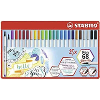 Markeerstiften Stabilo Pen 68 brush (Refurbished B)