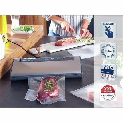 Leifheit Vakuumförpackare Vacu Power 500 grå rostfritt stål
