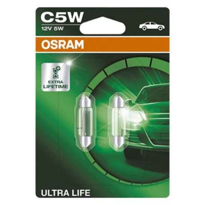 Glödlampa för bil Osram OS6418ULT-02B Ultralife C5W 12V 5W