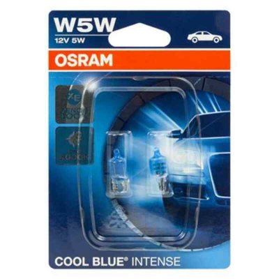 Glödlampa för bil OS2825HCBI-02B Osram W5W 5W 12V 3700K (2 Delar)