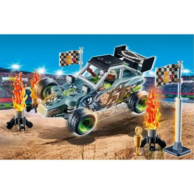 BigBuy Fun Playset Playmobil Stuntshow Racer 45 Delar Plast
