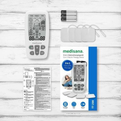 Medisana Elektrisk muskelstimulator Svart/Vit