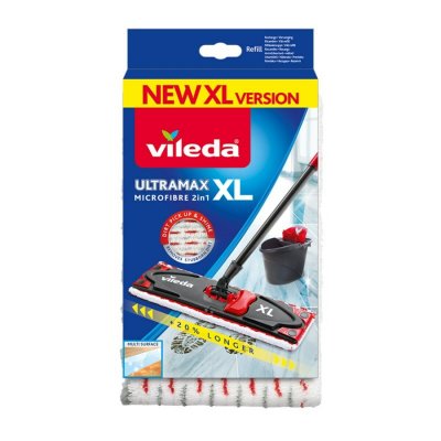 Reservemop voor Schrobben Vileda UltraMax XL Microvezel (1 Stuks)