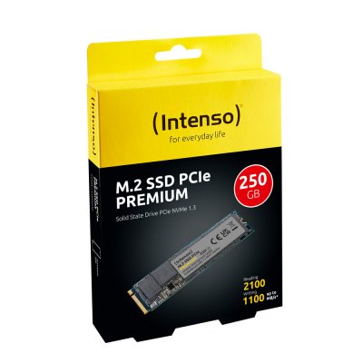 Hårddisk INTENSO Premium M.2 PCIe 256GB SSD