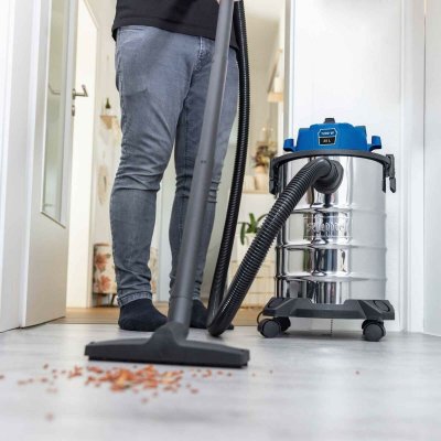 Scheppach Våt- och torrdammsugare 1200 W 20 kPa 25 L rostfritt stål