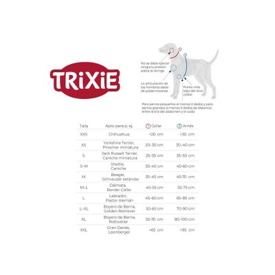 Trixie Justerbart hundkoppel Premium Grön Oliv L/XL