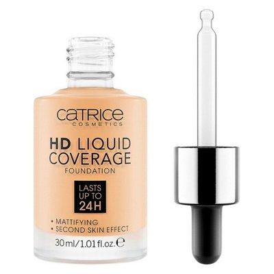 Catrice Flytande makeupbas Hd Liquid Coverage Foundation 065-bronze be Nylon