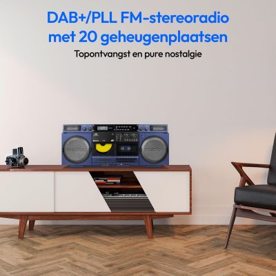 Medion Mini Hifi 50078738 Blå