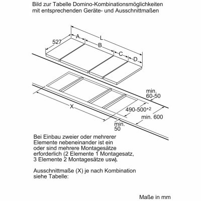 BOSCH Induktionshäll Svart Stål