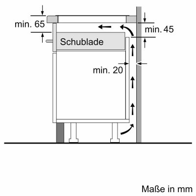 BOSCH Induktionshäll Svart Stål