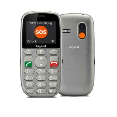 Mobiltelefon för seniorer Gigaset GL390 2,2" 2G 800 mAh Grå