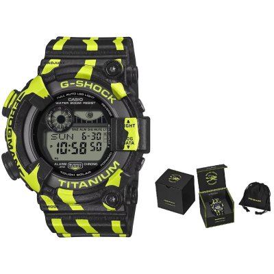 Casio G-Shock Herrklocka FROGMAN POISON DART FROG EDT. (Ø 50 mm) Grön Glas