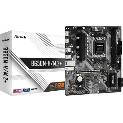 Moderkort ASRock B650M-H/M.2+ AMD B650 AMD AM5