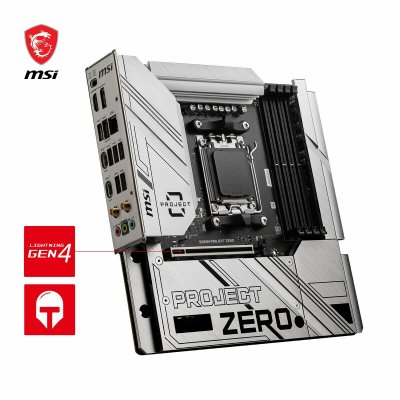 MSI Moderkort AMD AM5 B650 Svart