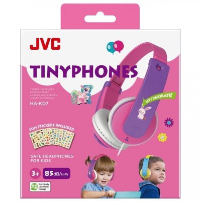 Hörlurar JVC HA-KD7-P Rosa