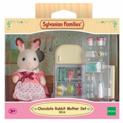 Sylvanian Families Actionfigurer Mom Rabbit Chocolate / Refrigerator