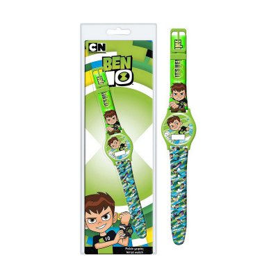 Cartoon Barnklocka Ben 10 - BLISTER PACK ***SPECIAL PRICE*** (Ø 33 mm) Plast