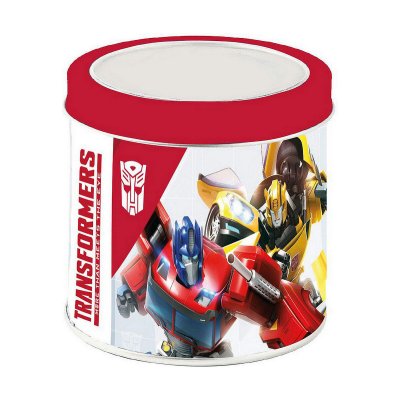 Cartoon Barnklocka Transformers 483204 - TIN BOX (Ø 32 mm) Silikon