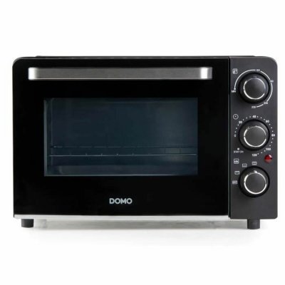 DOMO Elektrisk Mini-ugn 1300 W 20 L Svart
